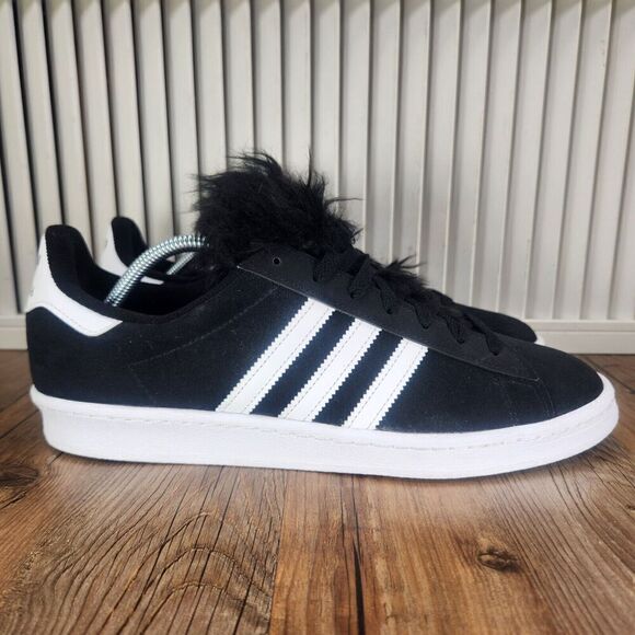 Adidas Campus 80s x Jeremy Scott Low Bones HQ4493 Mens 11.5 Black Shoes No Bones